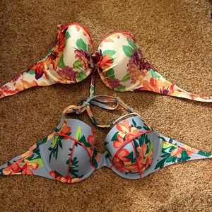 2 Aerie 36D Cup Swimsuit Tops